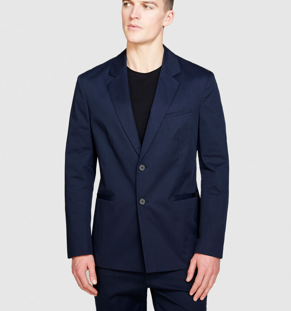 Formal blazer - men's blazers - Dark Blue | Sisley image number 4